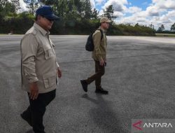 Prabowo lanjutkan perjalanan ke Aceh tinjau dampak banjir