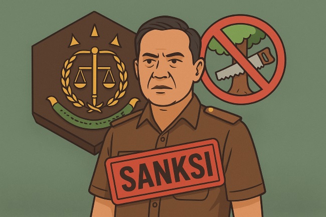 Kasus jaksa HAS menyeret nama Kejaksaan Tinggi Kepri ke ruang publik. Artikel feature ini mengulas perjalanan kasus, sanksi, pembinaan, serta dinamika yang menyertai polemik pembalakan liar di Sijunjung.