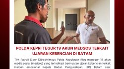 19 Akun Medsos di Batam “Disenggol” Polda Kepri