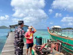 Cuaca Buruk Anambas, Komandan Posal Jemaja Imbau Nelayan Utamakan Keselamatan