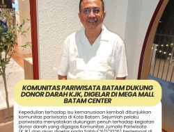 Insan Pariwisata Dukung Donor Darah KJK