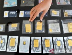 Selasa ini emas di Pegadaian meroket, UBS sentuh Rp3,018 juta/gram