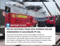 Lagi Kebakaran di Galangan Kapal PT ASL