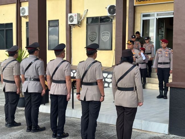 Rotasi Jabatan Polres Kepulauan Anambas