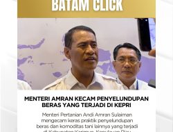 Menteri Amram Kecam Penyelundupan Beras di Kepri