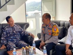Komandan Pos TNI AL Jemaja Perkuat Sinergi TNI–Polri di Wilayah Perbatasan Anambas