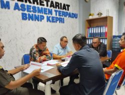 Kepala Puskesmas Moro jalani asesmen narkoba di BNNP Kepri
