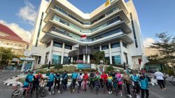 PLN Batam dan BFB Satukan Kayuhan, Mengayuh Energi Positif Menuju Masa Depan Terang