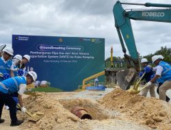 Pipa gas WNTS-Pulau Pemping Batam resmi masuk tahap konstruksi