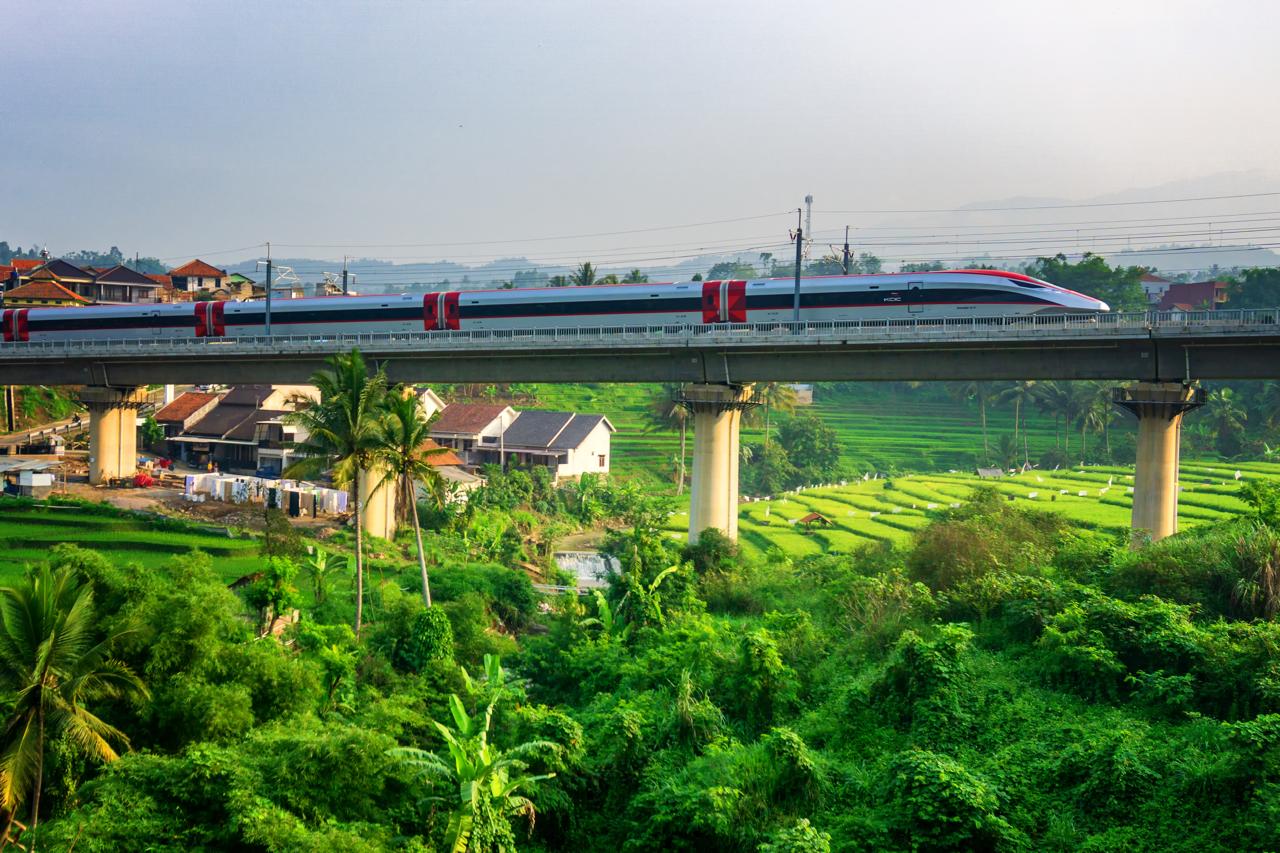 Penyesuaian Jadwal Whoosh berlaku 18 Februari 2026. KCIC ubah jumlah perjalanan menjadi 42–56 per hari demi keselamatan operasional akibat pekerjaan SUTT 150 kV.