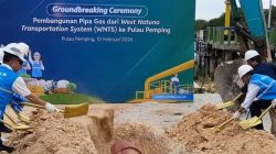 Groundbreaking Pipa Gas WNTS–Pemping Jadi Tonggak Ketahanan Energi Batam