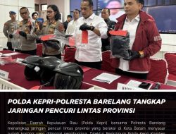 Polda Kepri Gulung Sindikat Pencuri Lintas Provinsi