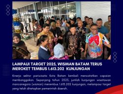Sepanjang 2025 Turis datang ke Batam Tembus 1,6 Juta