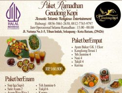 Nikmati Suasana Ramadhan Syahdu di Geudong Kopi Batam: Menu Paket Hemat Mulai 40 Ribuan!