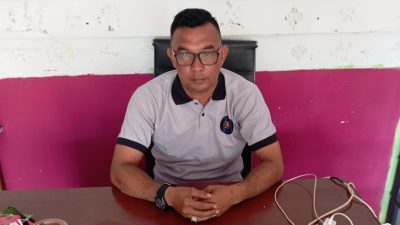 Ketua Panitia Open Turnament VIII Desa Kuala Maras Faisyal, S.Pd