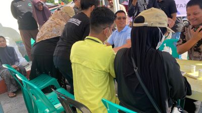Bupati Anambas dan Wakil Bupati saat lakukan pengecekan kesehatan 