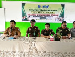 Pemkab Anambas bersama Kejari Gelar Program JMS di MTs Al Ma’arif Letung, untuk Edukasi Hukum Pelajar