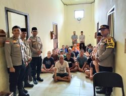 Polres Natuna Gelar Program Da’i Kamtibmas, Tahanan Diberi Motivasi Perbaiki Diri