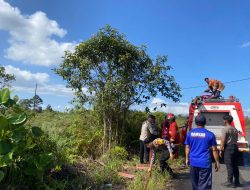 Di Tengah Pengamanan Mudik, Polisi Natuna Tunjukkan Aksi Cepat Tangani Karhutla