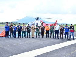 Antisipasi Karhutla, Danlanud RSA Cek Kesiapan Helikopter dan Pesawat Operasi