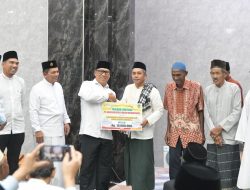 Safari Ramadan Lingga 2026, Ansar–Nyanyang Salurkan Rp15 Juta untuk Dua Masjid