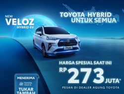 Siap Mengaspal di Kepri! Agung Toyota Perkenalkan New Veloz Hybrid EV di Momen Buka Puasa Bersama Media