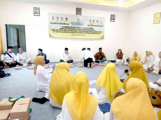 Golkar Tanjungpinang menggelar buka puasa bersama dan konsolidasi kader di Ramadan 1447 H, sekaligus memperkuat soliditas partai dan persiapan menghadapi 2029.