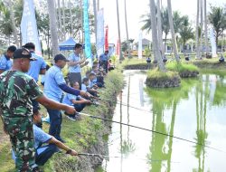 Meriahkan HUT ke-80 TNI AU, Lanud RSA Gelar Lomba Mancing Mania Penuh Kebersamaan