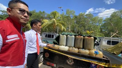 Polda Kepri tangkap tiga pelaku penyalahgunaan BBM subsidi di Batam