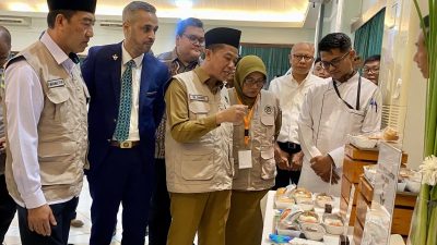 Kemenhaj Kepri pastikan konsumsi jamaah sesuai selera dan standar