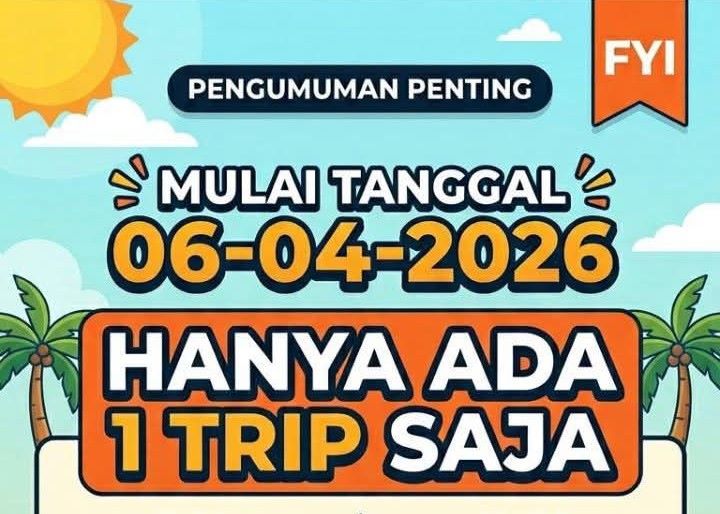 Update Jadwal Feri: Rute Tanjung Pinang – Stulang Laut