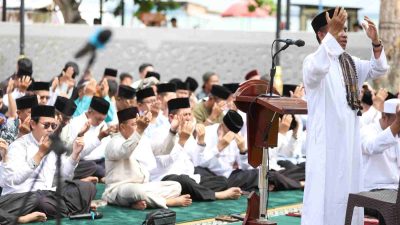 Shalat Istisqa, Ikhtiar Spiritual Pemprov Kepri Hadapi Kekeringan