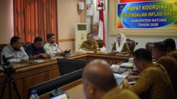 Pimpin Rakor Inflasi, Bupati Cen Sui Lan Soroti Dampak Logistik Terhadap Harga Pangan di Natuna