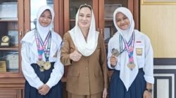 Sabet Medali Emas di Kejurnas, Atlet Karate Putri Natuna Terima Apresiasi Khusus dari Bupati