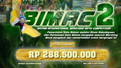 Batam Kembali Gelar Even Marching Band & Arts Internasional, BIMAC#2