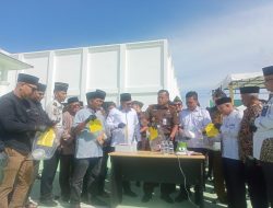 Kejari Lingga Musnahkan Barang Bukti Sabu dan Handphone