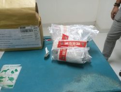 Dari Tanjungpinang ke Kendari, Sabu Ditahan Petugas Bandara