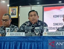 TNI AL gagalkan penyelundupan 16 ton pasir timah ilegal