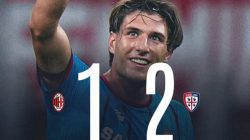 AC Milan gagal lolos ke Liga Champions musim depan setelah kalah 1-2 dari Cagliari. Rossoneri finis di posisi enam dan harus puas tampil di Liga Europa.