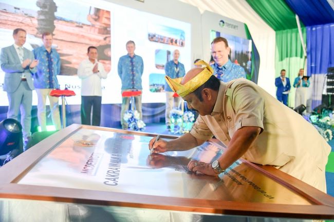 Peresmian dilakukan Menteri Perencanaan Pembangunan Nasional (PPN)/Kepala Bappenas, Rachmat Pambudy. Gubernur Kepulauan Riau Ansar Ahmad turut mendampingi dalam kegiatan tersebut.
