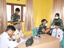 Sinergi TNI AU dan Dunia Pendidikan, RSAU Lanud RSA Hadirkan Layanan Kesehatan di SMAN 1 Natuna