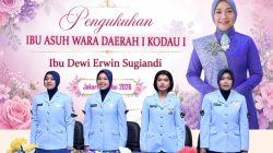 Danlanud RSA Natuna Hadiri Pengukuhan Ibu Asuh Wara Daerah I Kodau I