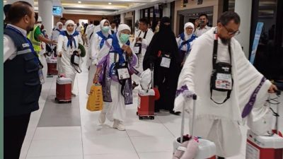 3.051 calon haji asal Riau telah diberangkatkan ke Tanah Suci