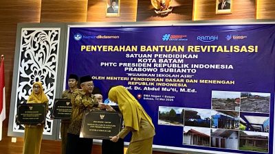 Mendikdasmen: 107 sekolah di Kepri terima bantuan revitalisasi di 2026