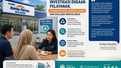 Kimia Farma Batam Investigasi Dugaan Pelayanan yang Viral