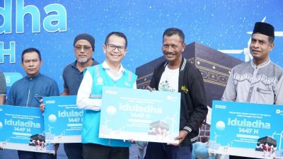 PLN Batam Tebar Manfaat Idul Adha, Salurkan 18 Sapi dan 50 Kambing untuk Masyarakat