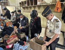 Perkuat Sinergi Lintas Instansi, Rutan Batam Gelar Razia Gabungan dan Tes Urin Masal