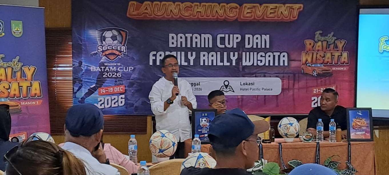 Surya Wijaya, Direktur Utama Keenan Wisata yang juga Invent Organizer Family Rally Wisata dan Batam Cup