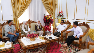 Bupati Karimun Bahas Ketahanan Pangan Untuk Konudisfitas Daerah, Dalam Pertemuan Bersama Perum Bulog
