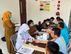 150 warga binaan Rutan Batam ikuti tes HIV/AIDS